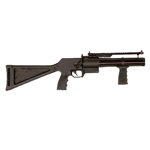 40MM SINGLE LAUNCHER W/ COMBO RAIL - FIXED OR COLLAPSIBLE STOCK