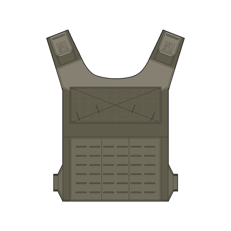 P7 ASR Active Shooter Rack WEBLESS | Project 7 Armor – Aardvark Tactical